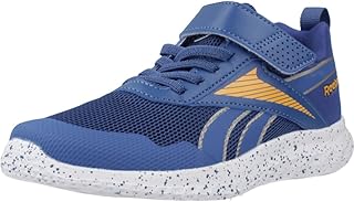 Reebok boys RUSH RUNNER 5 ELASTIC LACE & TOP STRAP Sneaker
