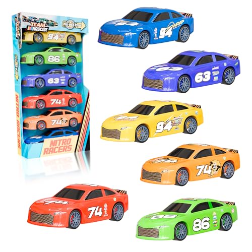 Lollipop Team NASCAR Pull Back Cars