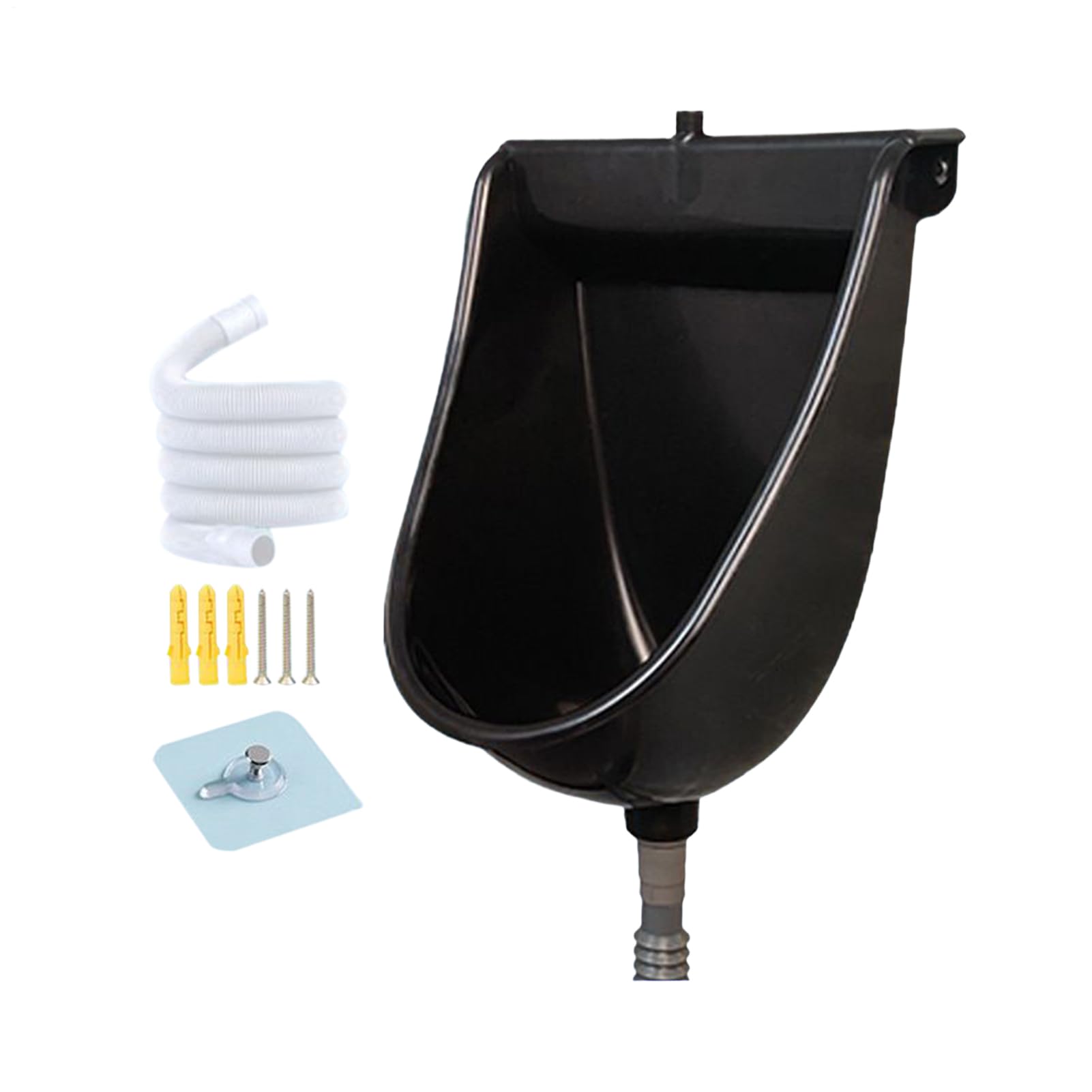 WC galleggiante, con funzione di scarico e separatore, per uomo, per uso esterno, casa, giardino, camper, appartamento, per papà, fidanzato, nonno