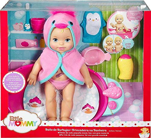 Little Mommy Brincadeira Na Banheira Mattel Loira