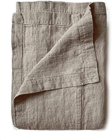 JOWOLLINA Bettüberwurf Tagesdecke Rasa aus 100% Leinen Stonewashe...