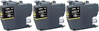 ブラザー工業 LC411Y 純正 インクカートリッジ( イエロー )3本セット
