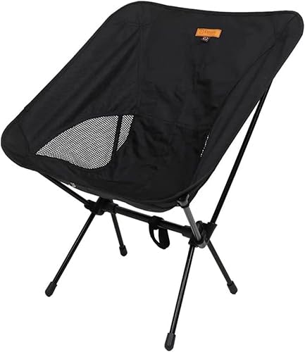 S'more Silla de mochilero, silla plegable portátil ligera con bolsa de transporte, silla de aluminio con respaldo bajo para exteriores, viajes,