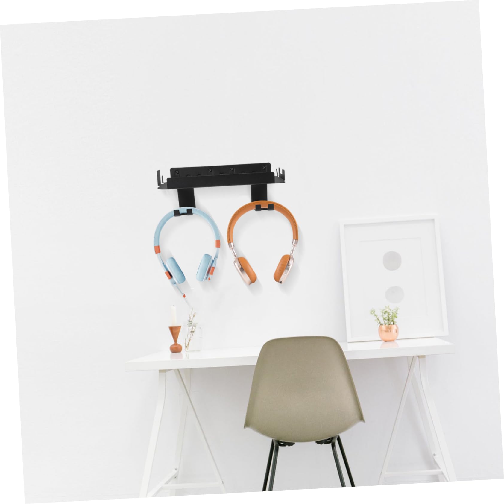 Angoily Wandhalterung Für Spielkonsolen Game Controller-Halterung Headset-ständer Zur Organisation Und Aufbewahrung Ihrer Gaming-zubehör Robuste Konstruktion Einfache Installation Für