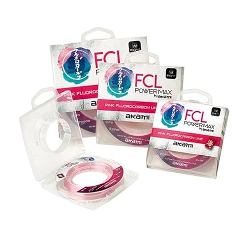 Fluorocarbon Akami FCL per Spinning, Barca, Bolognese, Surfcasting - Fluorocarbon