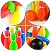 GALPADA 1Set Indoor Bowling Set Pins Balls Parent Interactive Game Birthday Present for Fun Family Activities Safe Playtime