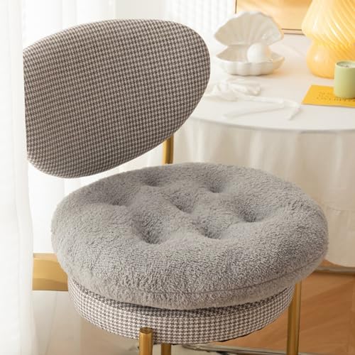 Cojín Suave Para Asiento De Silla, Redondo 40/45/50 Cm, Grueso 5/8 Cm, Lavable