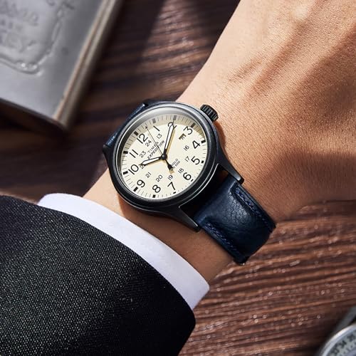 Image of Getalia Italian leather Watch Band Tuscany Natural Vegetable-Tanned Full Grain Genuine Leather,18mm 19mm 20mm 21mm 22mm Quick Release Replacement Watch Straps for Men and Women Thick and Soft