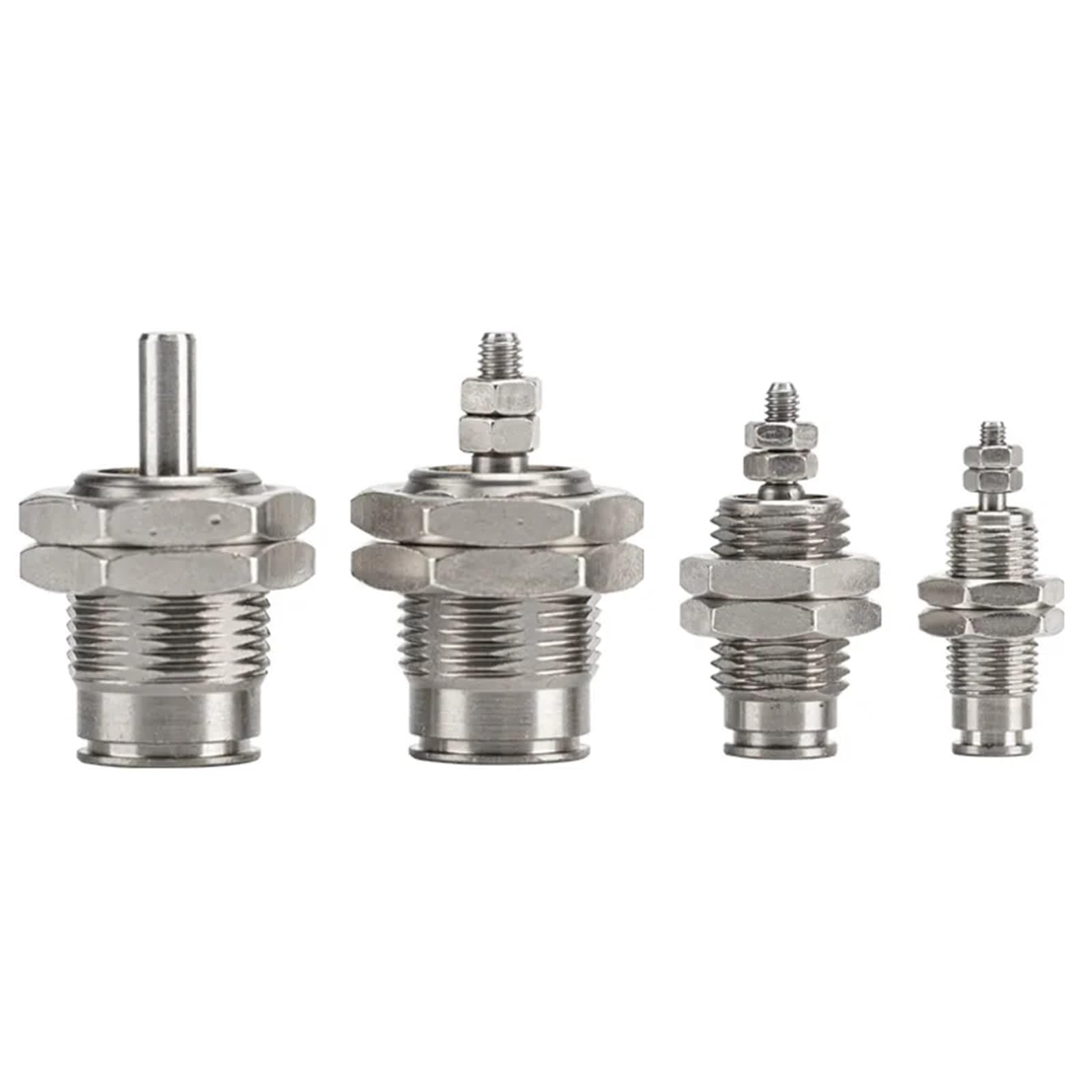 Cilindro neumático miniatura CJPB6-15 de aguja con rosca externa