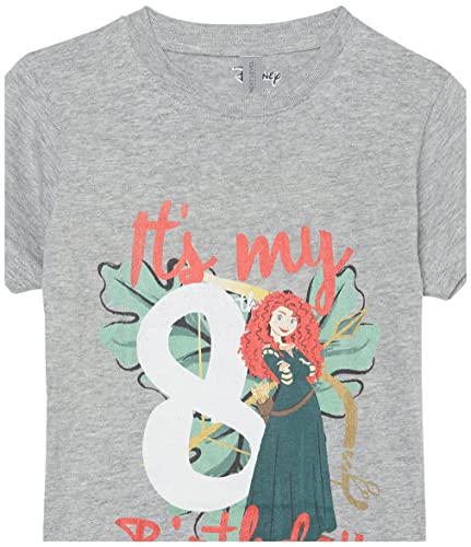 Disney Girl's Merida Eighth Birthday T-Shirt2