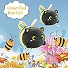 LSYDCARM Black Cat Bee Plush Pillow, 8" Cute Cats Honeybee Stuffed Animals, Kawaii Cats Plushie, Soft Stuffed Bees Cat Plush Hugging Doll Toy for Kids Girls Boys Birthday Christmas #3