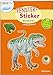 Fenster-Sticker Dinosaurier. Mit 20 Folienstickern: 20 Foliensticker + 24 Ausmalseiten