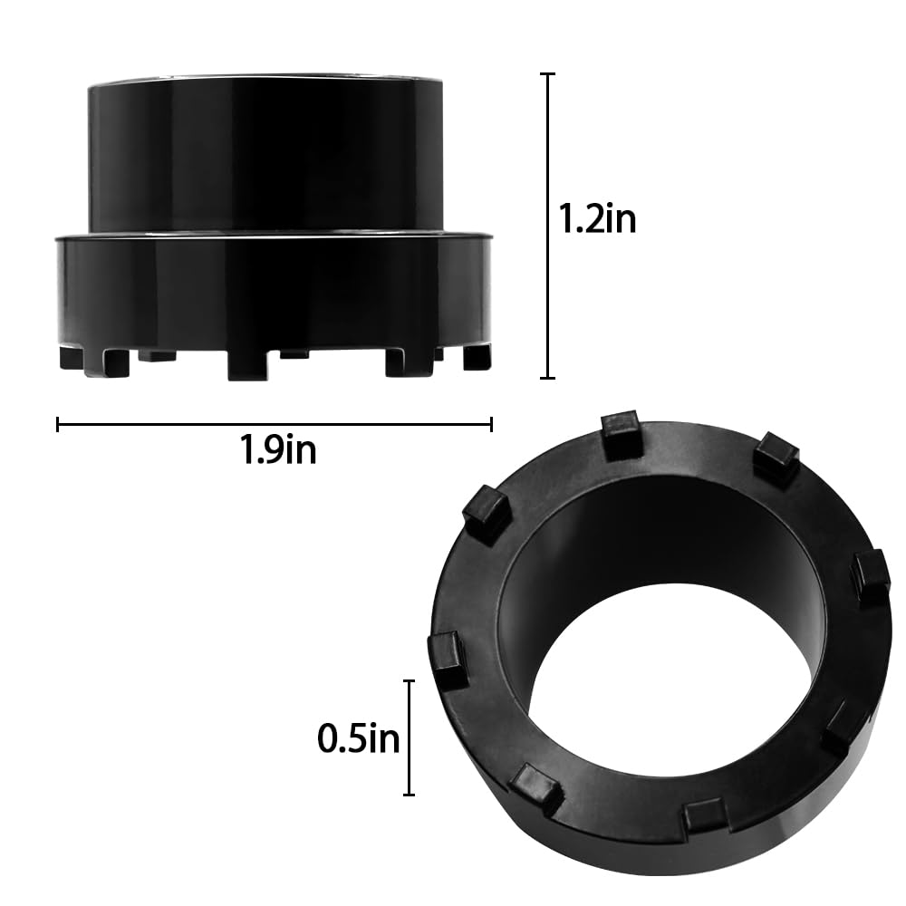 Amazon.com : GodLOL Hollowgram Crankset Spider Lockring Removal