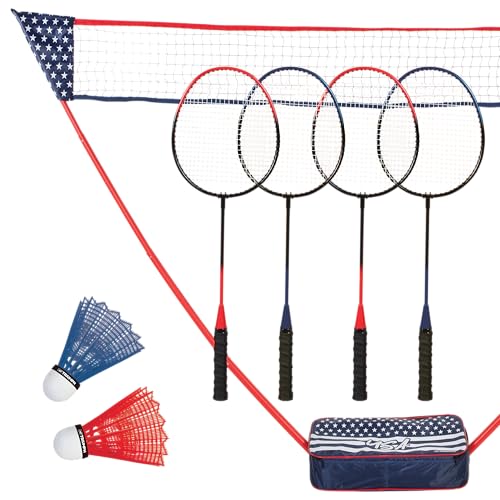Triumph Sports Portable Badminton Set