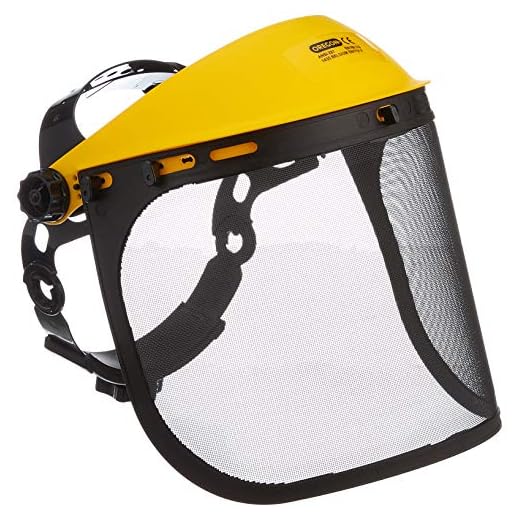 Oregon Gesichtsschutz mit Kopfband und Maschenvisier, einstellbar