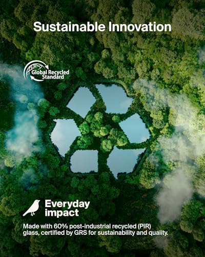 Belkin ScreenForce InvisiGlass Gizlilik Ekran Koruyucu, iPhone17 + iPhone 16 Pro için, Çizilmeye Dayanıklı Darbe Koruması, Kabarcıksız Uygulama için Kolay Hizalama Tepsisi ile, Geri Dönüştürülmüş Cam - Görsel 7