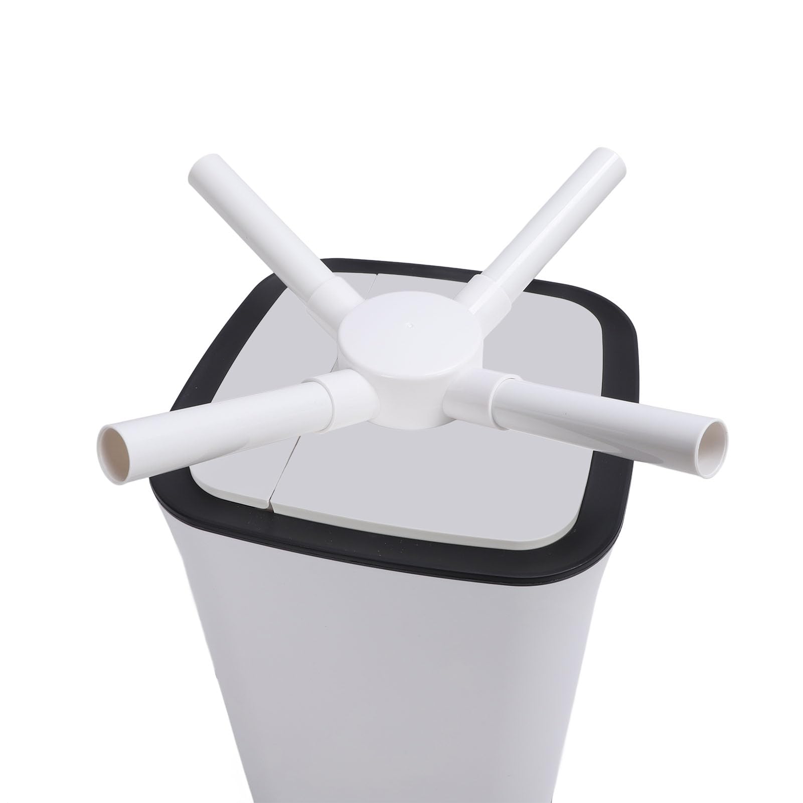 SIXRUN Umidificatore Grande da 16 Litri, Umidificatore Industriale Serbatoio 'Acqua da 16 Litri 3 Piastre di Atomizzazione Umidificatore a Ultrasuoni con Temporizzazione Intelligente