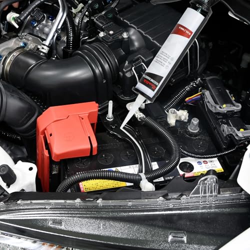 Realth Silicone Gasket for Automobile, Black, 1 Pack-368g - Image 2