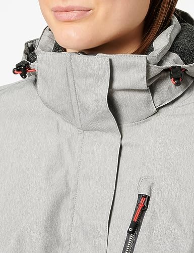 Killtec Damen Funktionsparka Mit Abzippbarer Kapuze Alisi, mittelgrau, 44, 32730-000