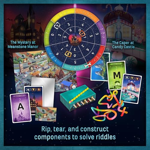 Thames & Kosmos EXIT: Family Heroes Card Game | 2 Escape Room Adventures for Kids & Adults | Family Puzzle Challenge | Cooperative Mystery Game | 2–4 Players | Ages 8+ | Fun for Game Night - Image 4