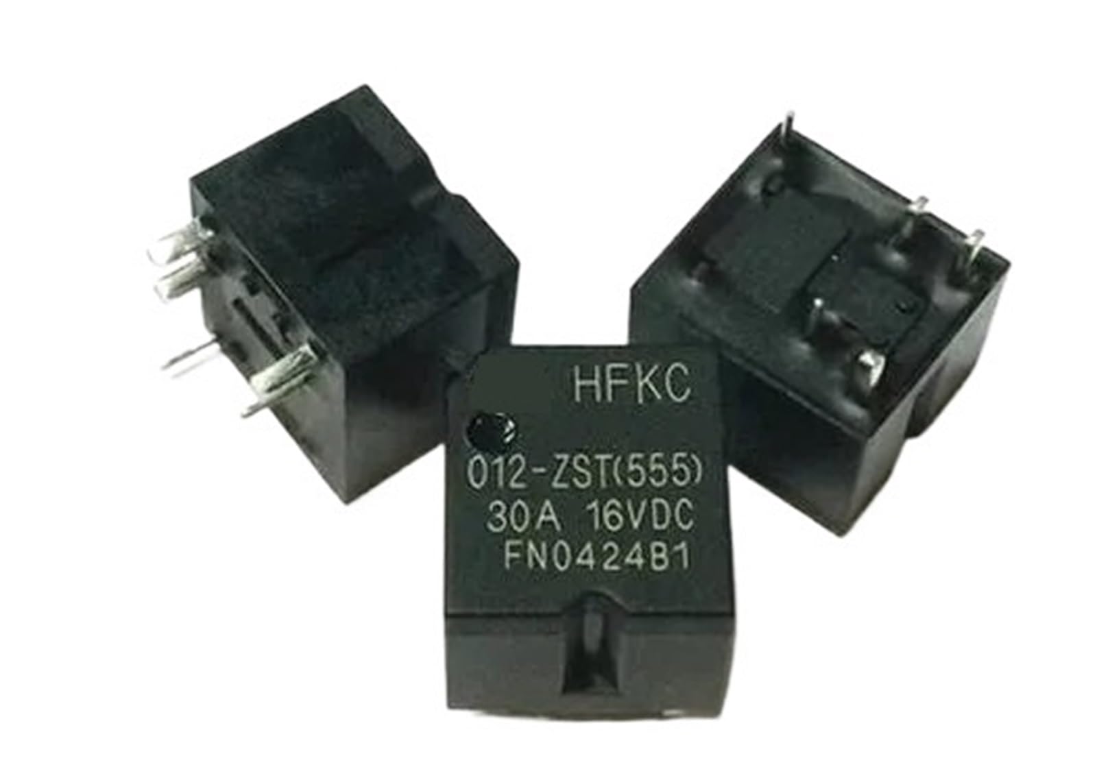 Relais de voiture 12V HFKC-012-ZST pour réparer une panne électrique 5 broches