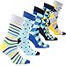 Socks n Socks-Men's 5 pair Luxury Fun Cool Colorful Mix Dress Socks Gift Box