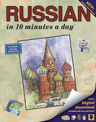 Russian In 10 Minutes A Day: Language Course For Beginning And Advanced Study. Includes Workbook, Flash Cards, Sticky Labels, Menu Guide, Software, ... Grammar. Bilingual Books, Inc. (Publisher) #TOP7
