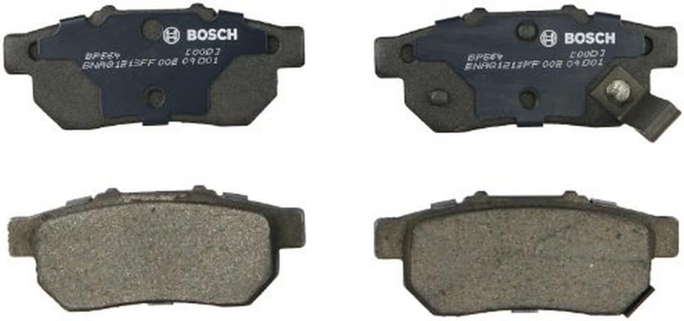 BOSCH BP564 QuietCast Premium Semi-Metallic Disc Brake Pad Set - Compatible with Select Acura Integra; Honda Civic, Civic del Sol; REAR