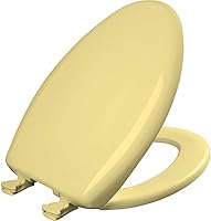 Vista 9 de Bemis Classic Colors - Asiento de inodoro de cierre lento, bisagras fáciles de limpiar y asiento de plástico duradero, fabricado en Estados Unidos