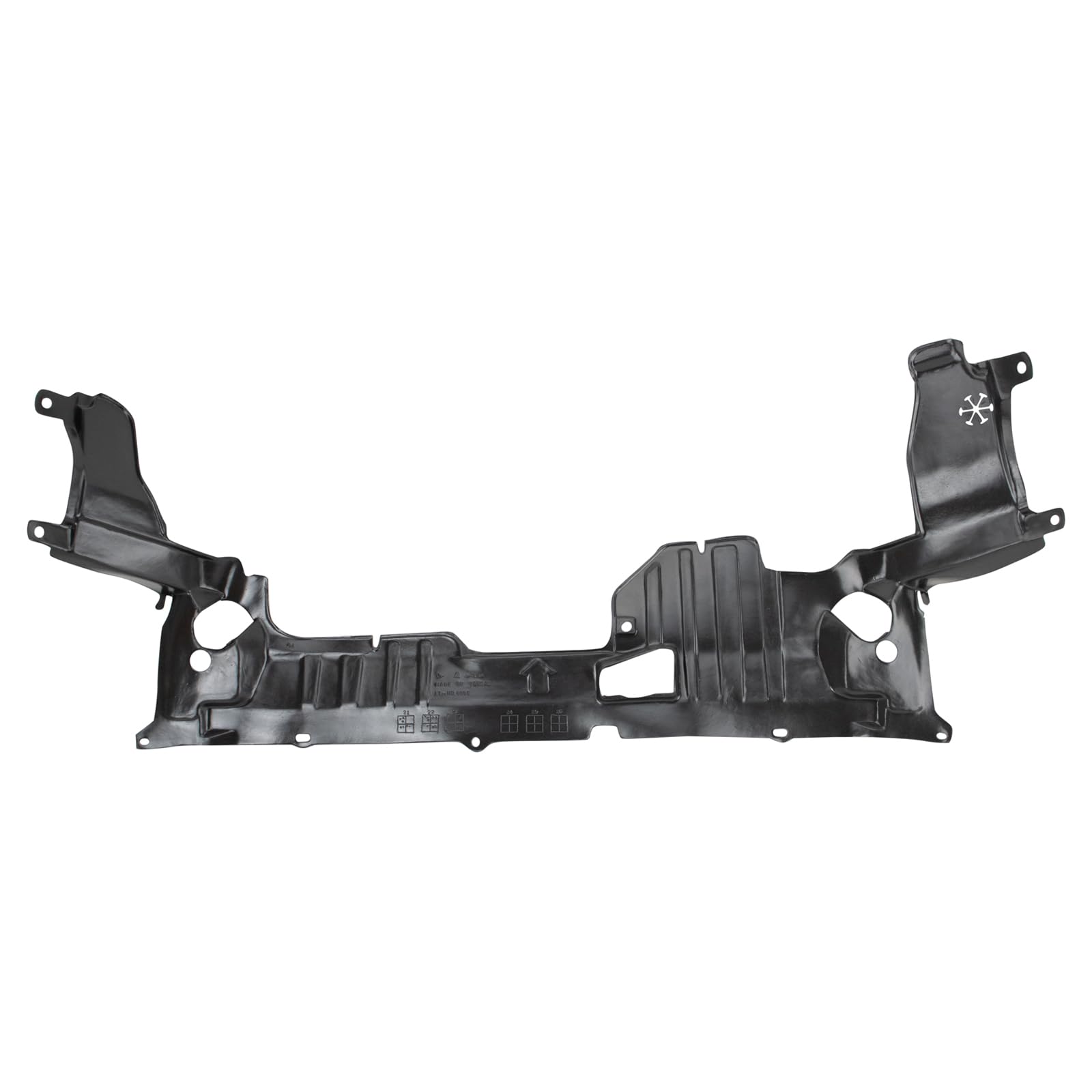 TRQ Lower Engine Splash Shield Compatible with 2001-2005 Honda Civic HO4151101