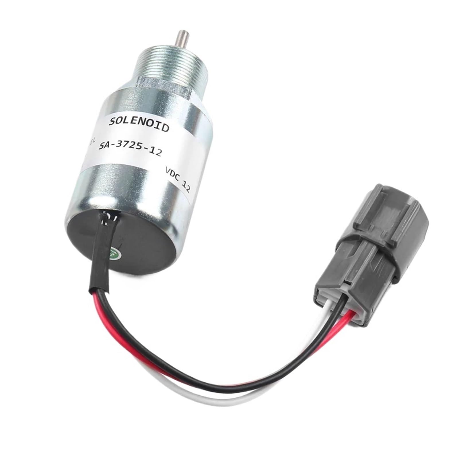 Solénoïde d'arrêt SA-3725-12 : stop panne injection pour pelles EC15 et S3L