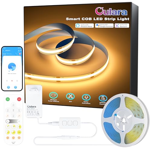 OULARA WIFI COB LED Tira Blanco Cálido