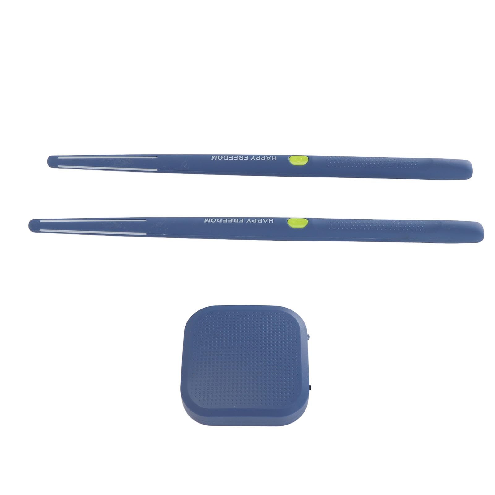 Bezprzewodowe Pałeczki do Perkusji Powietrznej, Wciągający Przenośny Wirtualny Zestaw Perkusyjny z detekcją Ruchu, Wszechstronny do Użytku Domowego (BLUE)