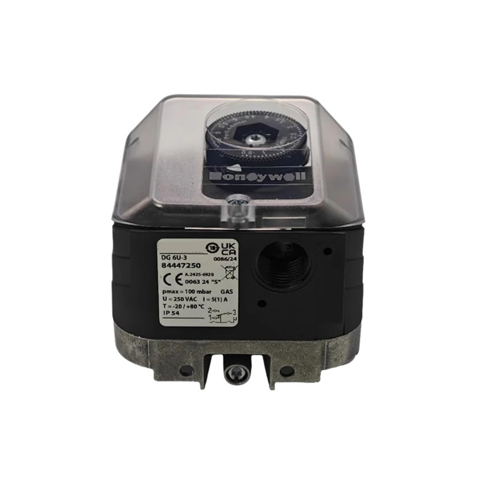 Pressostat de sécurité DG500UG-3 avec mécanisme robuste haute performance
