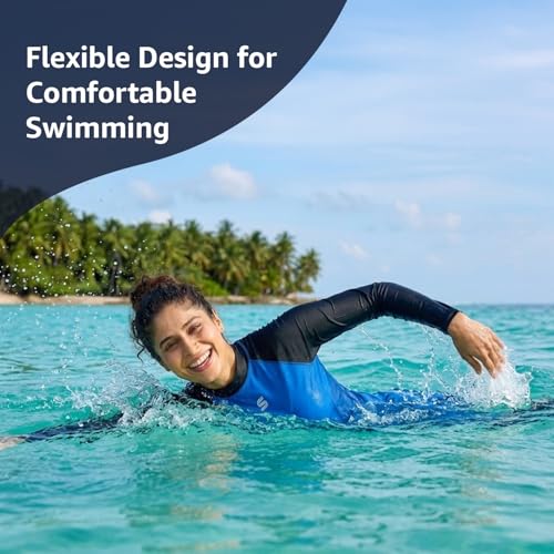 Image of Amazon Brand: Symactive - Swimming Suit for Women 2 Piece Swim Suit Set Full Body Swimming Costume for Woman Stretchable Fit Swimwear for Ladies