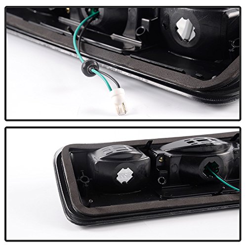 G-Plus Rear Third Brake Light Led Tail Light Compatible With 04-08 Ford F150 Lobo/07-10 Ford Explorer/06-08 Lincoln Mark Lt,3Rd Cargo Led Tail Lamps,Black Housing #TOP2