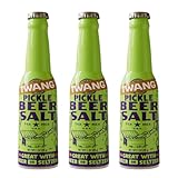 Twang Flavored Beer Salt, Pickle, 1.4 Ounce Mini Bottles for Beer, Cocktails and Beverages (3 Pack)