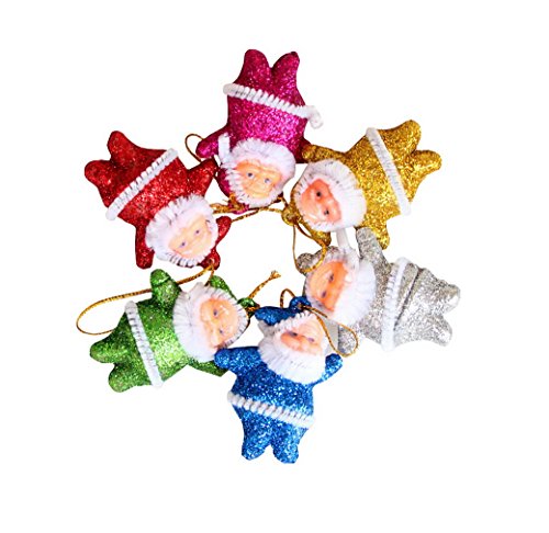 Restbuy Weihnachtsdeko Anhänger Schneemann an Fenstern Weihnachtsbäume 48 Stück Cover