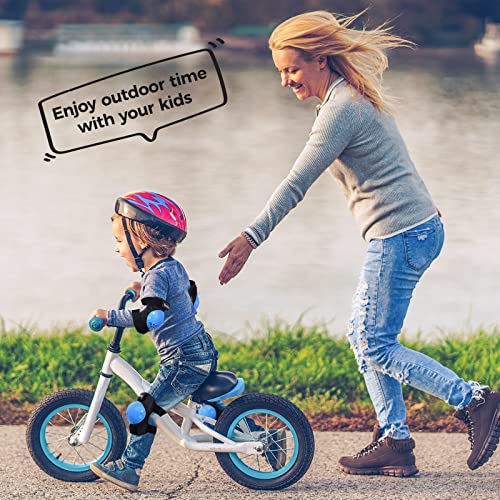 Image of BOSONER Kids /Youth Knee Pad Elbow Pads for Roller Skates Cycling BMX Bike Skateboard Inline Rollerblading, Skating Skatings Scooter Riding Sports