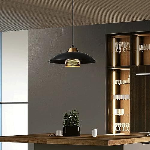Lámpara vintage de techo con casquillo E27 e iluminación decorativa 3
