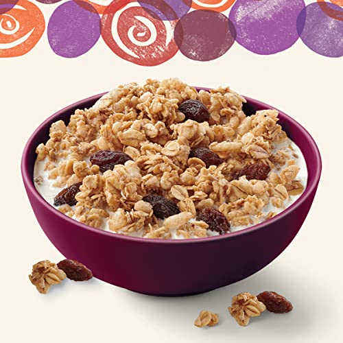 Image of Cascadian Farm Organic Granola, Cinnamon Raisin Cereal, Resealable Pouch, 11 oz. (Pack of 5)