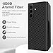 Lenpiti Slim 1500D Aramid Fiber Case Compatible with Samsung Galaxy Z Fold 7, Thin Carbon Fiber Cover with Wireless Charging Support (Matte Black)‌