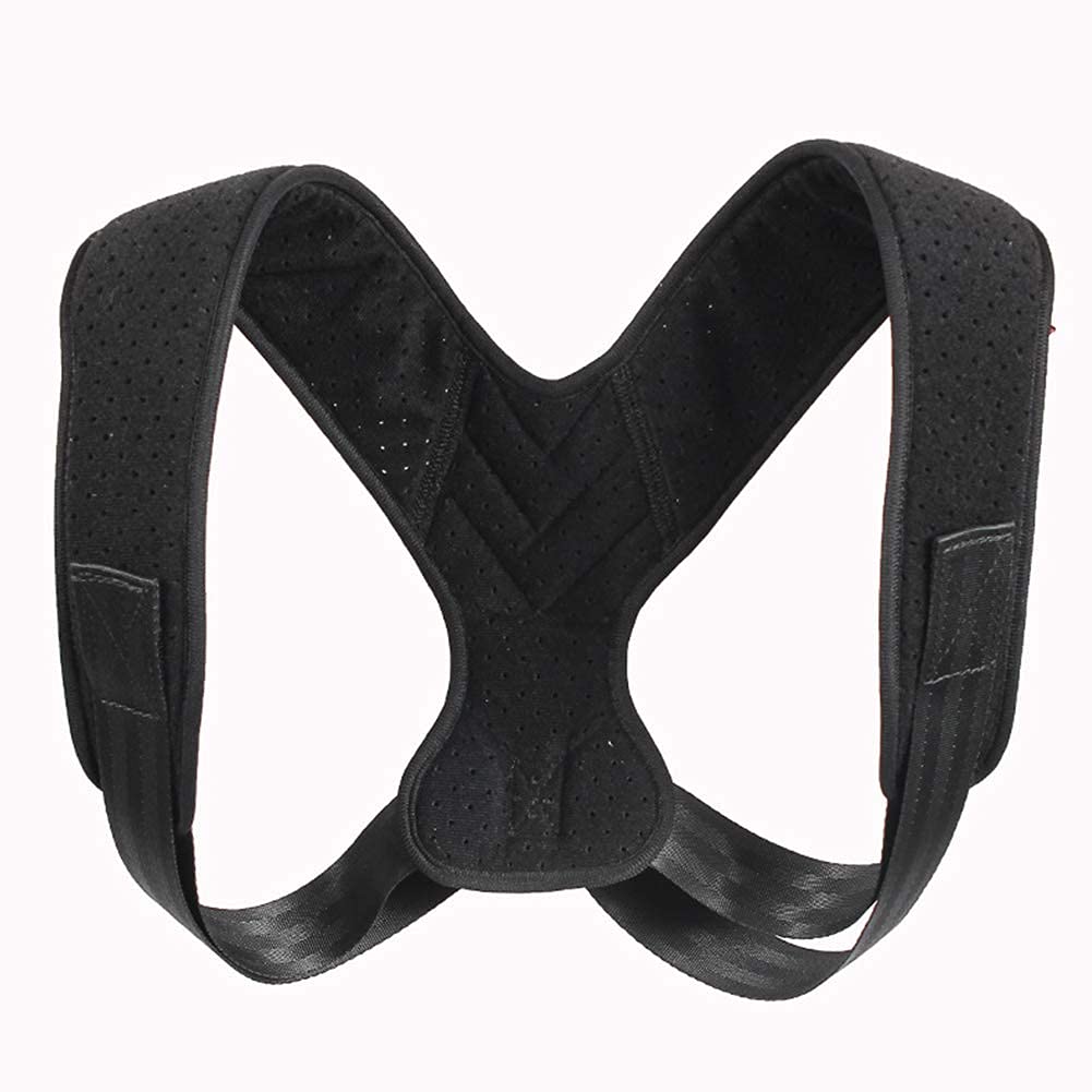 Correttore posturale Cintura di Supporto per la Schiena Corpo Traspirante per clavicola Postura Regolabile per prevenire la gobba Cintura Tutore posturale per Terapia fis