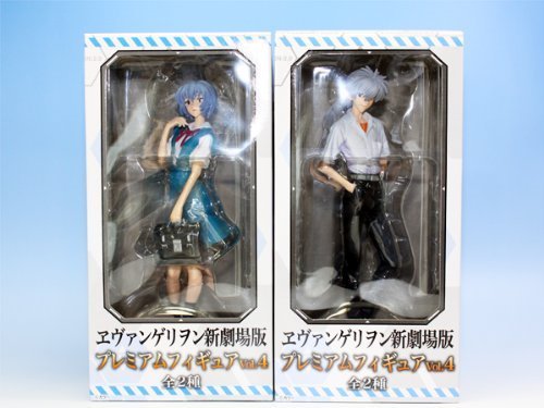 エヴァンゲリヲン新劇場版　プレミアムフィギュア 4体セット エヴァンゲリヲン新劇場版 プレミアムフィギュア 4体セット