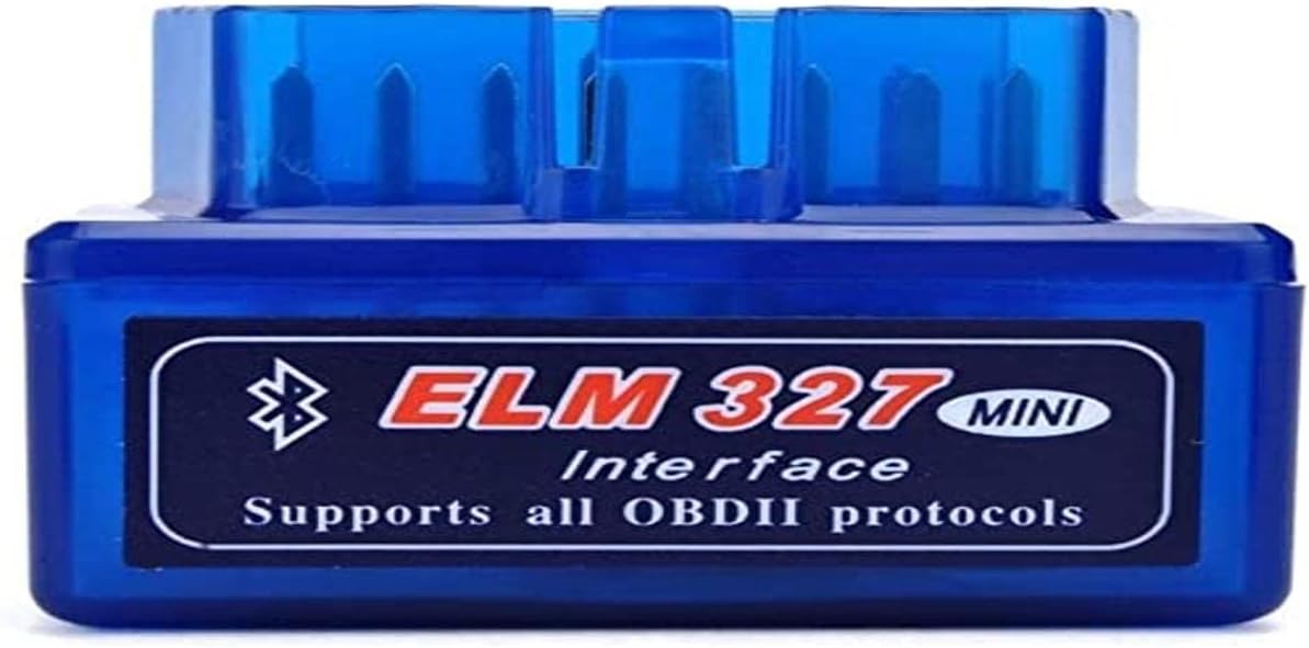NK Mini EKN327 Interfejs Bluetooth 2.0 do testowania pojazdów OBD2 - diagnostyka Bluetooth, bezpośrednie połączenie ze smartfonem, łatwy w użyciu, obsługa protokołów OBD 2 (kompatybilny z benzyną od 1