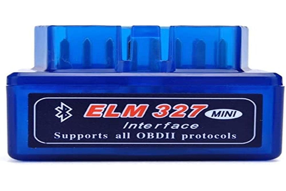 NK Mini EKN327 Interfejs Bluetooth 2.0 do testowania pojazdów OBD2 - diagnostyka Bluetooth, bezpośrednie połączenie ze smartfonem, łatwy w użyciu, obsługa protokołów OBD 2 (kompatybilny z benzyną od 1