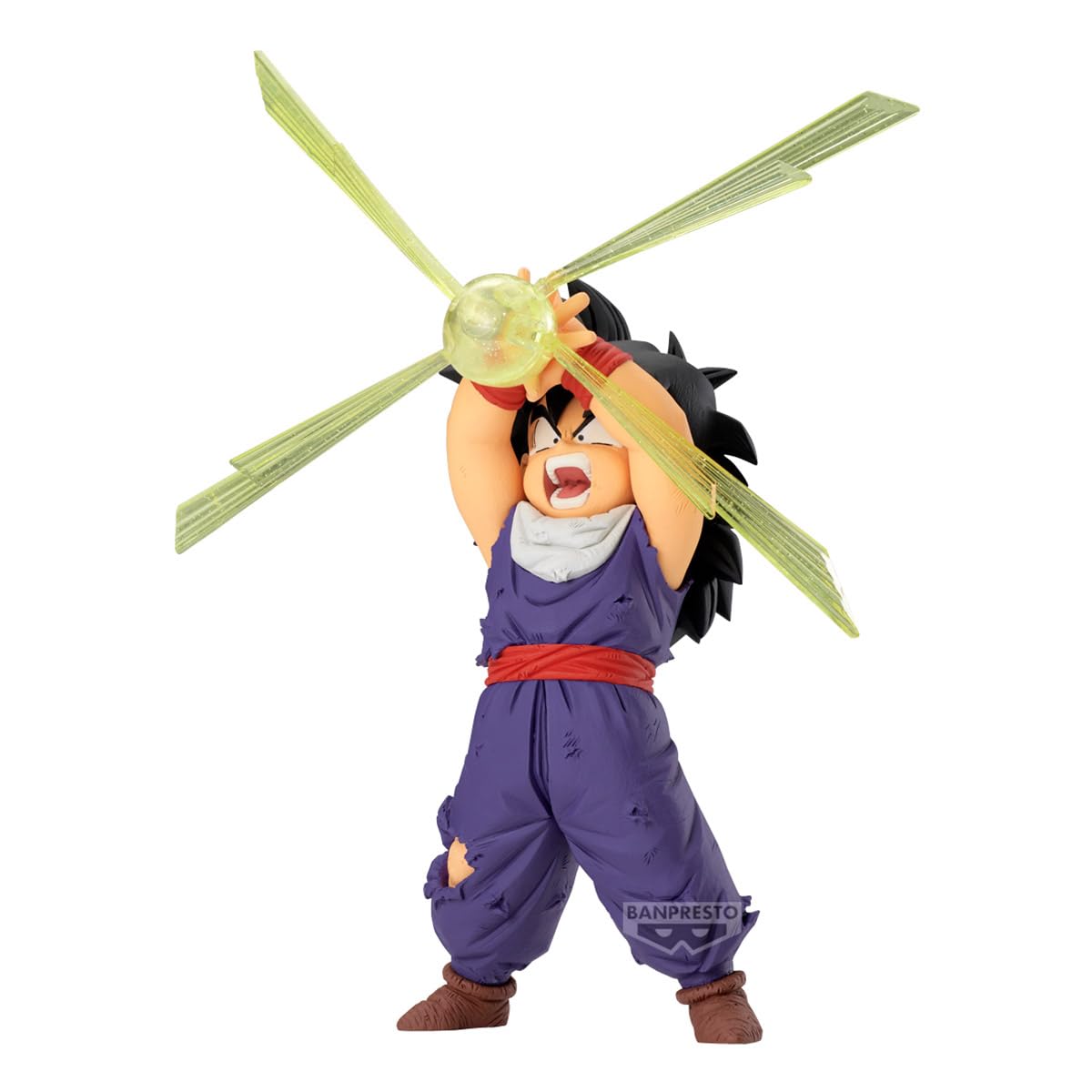 Banpresto BP29377P Action Figure Gohan III Dragon Ball Z, Gxmateria 12 cm, multicolore, statuetta da collezione, ideale per i fan dell'Anime Dragon Ball Z
