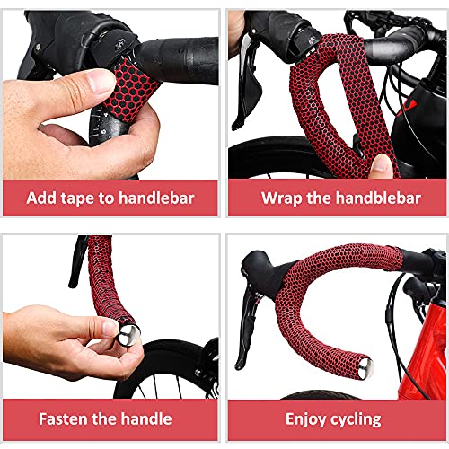 Gexmile Nastro Manubrio Bicicletta Bicycle Cycling...