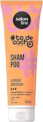 Salon Line, Shampoo, #TodeCacho, Nutrição Repositora, Vegano - Para Cabelos Cacheados e Crespos, 250ml