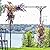Skcoipsra 7FT Garden Arbor, Metal Arch Arbor Trellis for Plant Climbing, Garden Archway for Backyard Lawn Wedding Bridal Party Decorations
